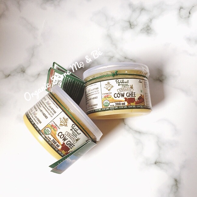 [HCM]Bơ ghee hữu cơ 200ml - Ấn Độ