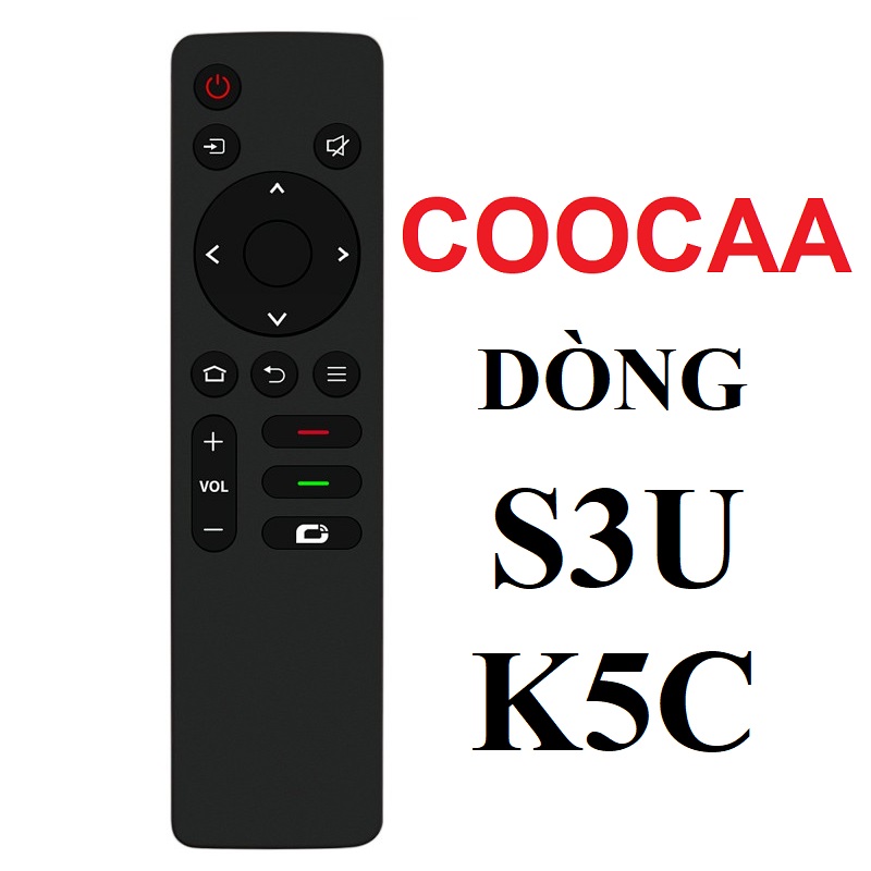 Remote điều khiển tivi coocaa smart dòng s3u k5c