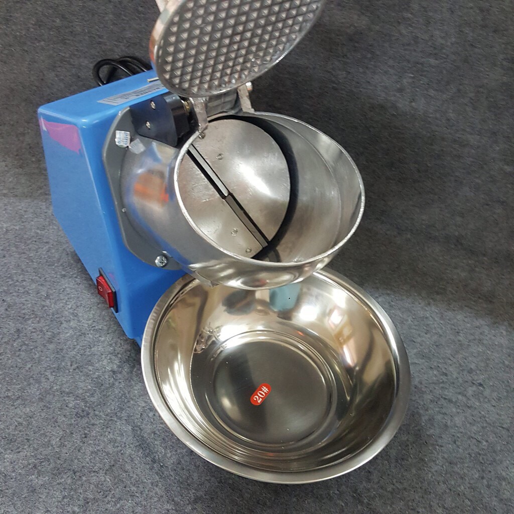 Máy bào đá tuyết 2 lưỡi dao cao cấp