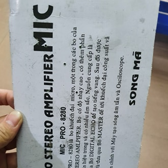 bo mạch mic song mã