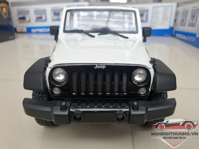Xe mô hình Jeep Wrangler Rubicon, tỉ lệ 1:18