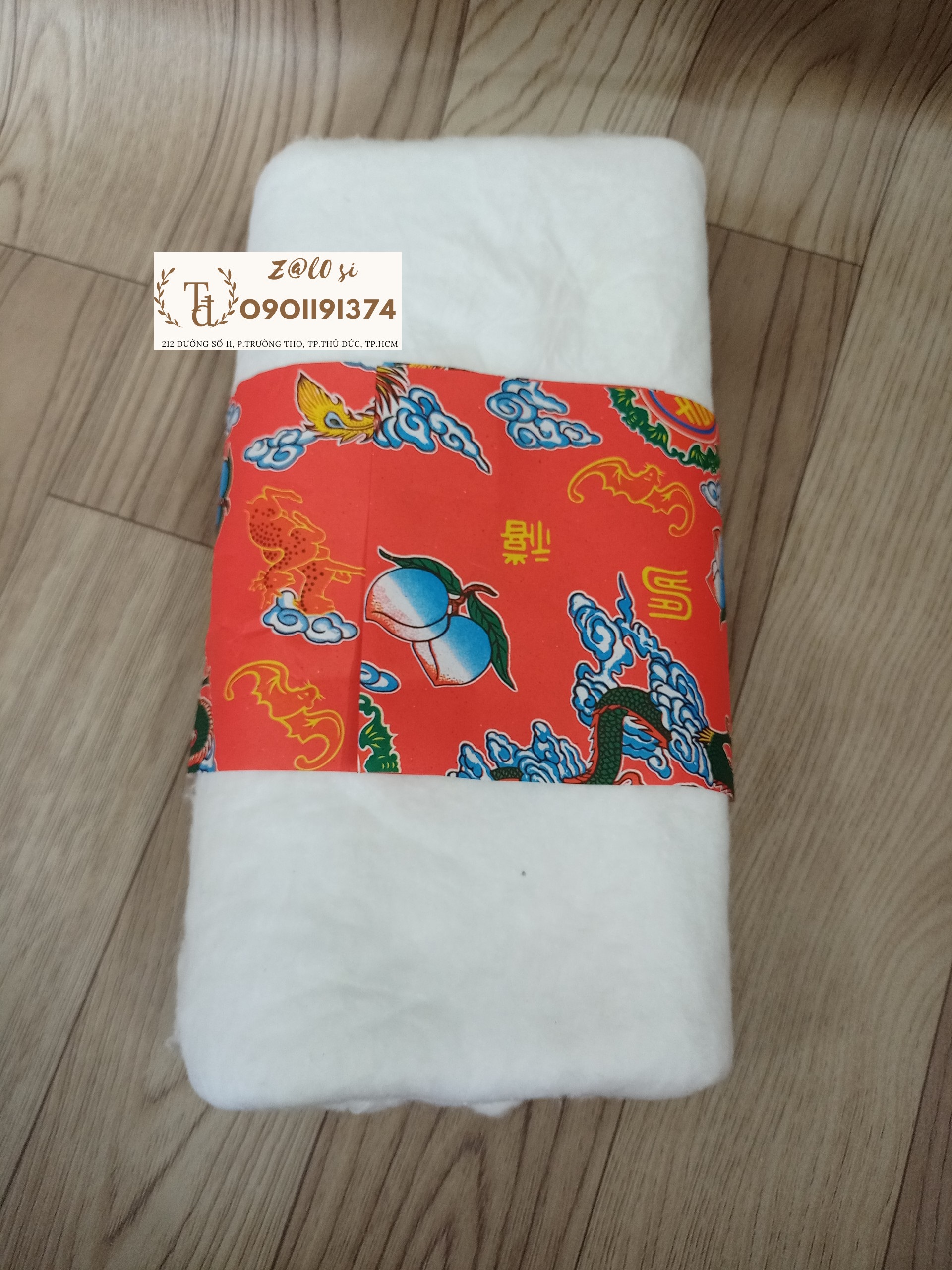 Bông gòn cỡ trung 150gram dùng để lau sơn móng
