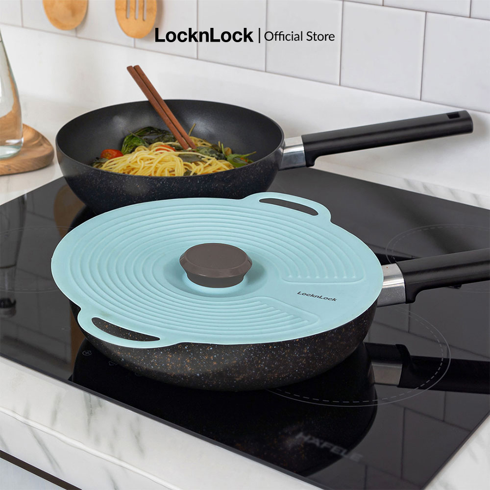 Nắp nồi bằng silicone Lock&Lock - Màu mint - CKT431MIT