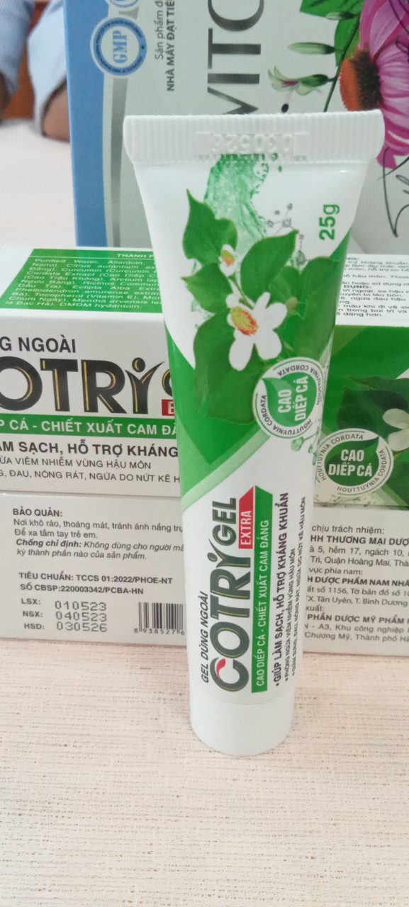 GEL BÔI TRĨ COTRIGEL CO BÚI TRĨ 25G