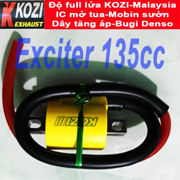 Độ full bộ tứ cho dàn lửa xe Exciter 135cc - KOZI Malaysia