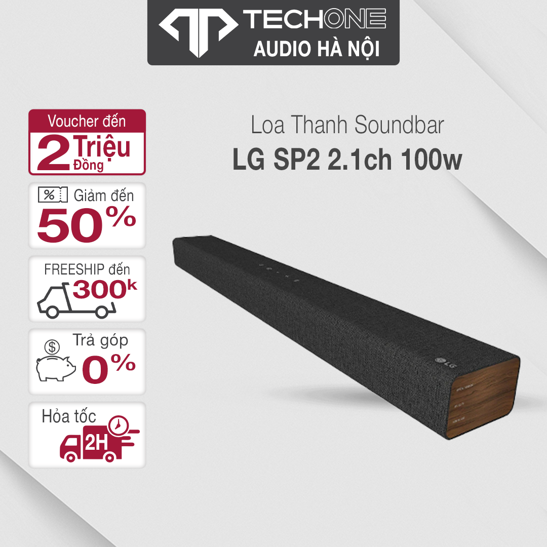 Loa thanh soundbar lg sp2 2.1 100w mới nhất nguyên đai chính hãng 100%