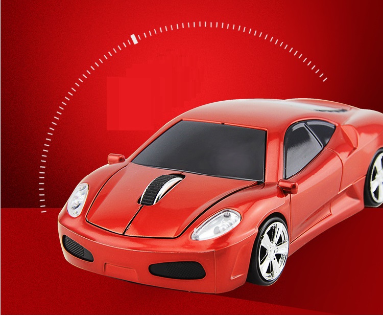 Chuột máy tính không dây mô hình ô tô (Ferrari) V3