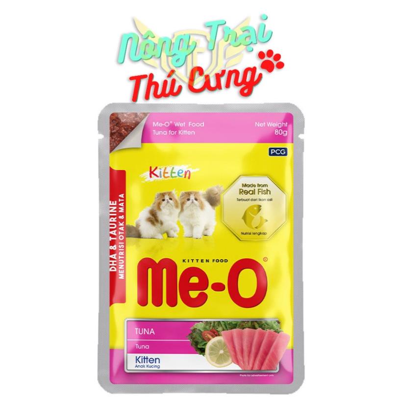 Pate mèo Me-o 80g - Vị cá ngừ