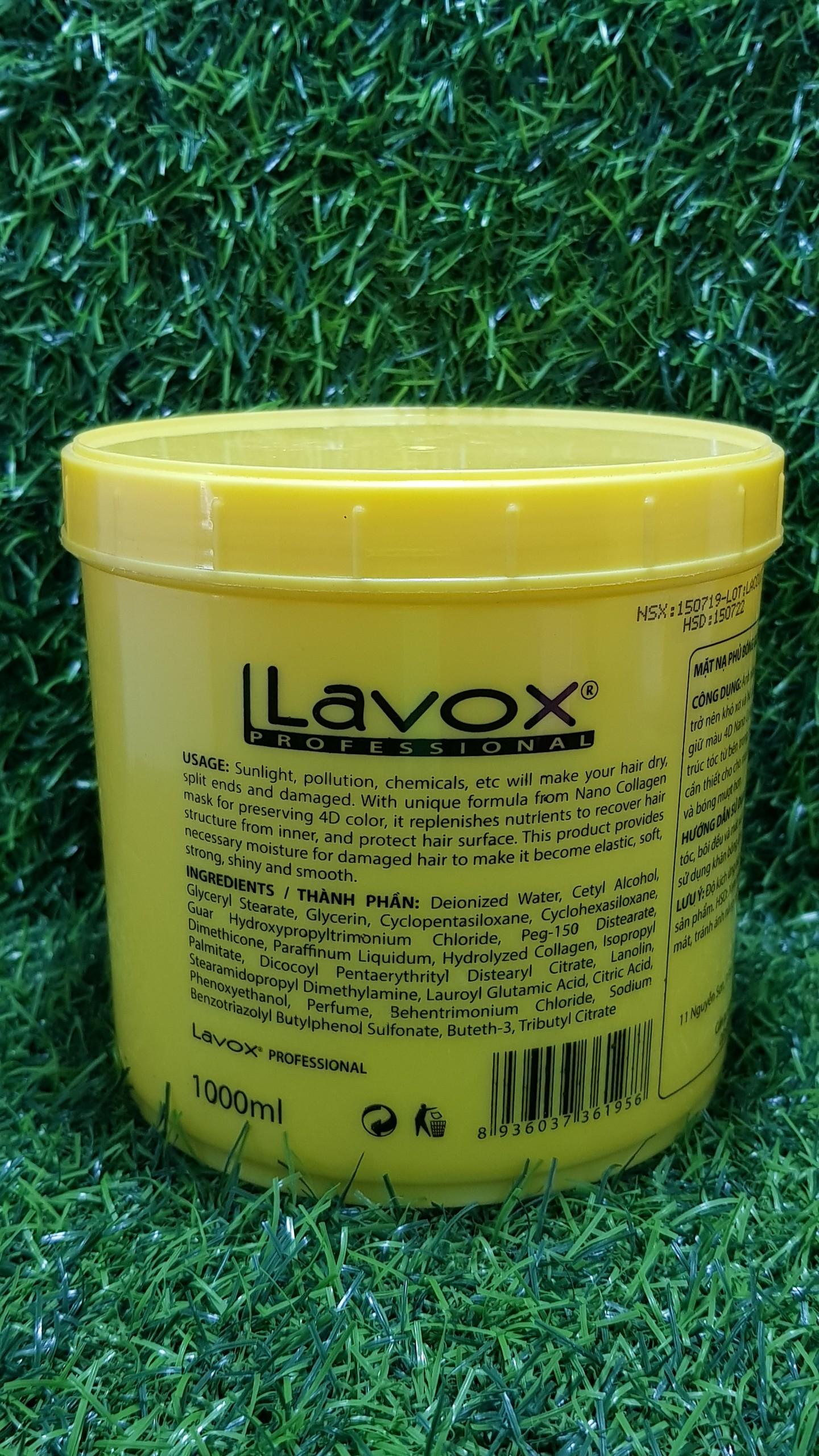 Lavox Hair Treatment Cream for Dyed Hair 1000ml