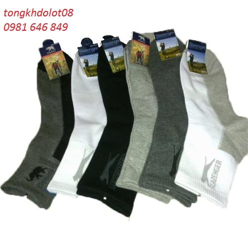 (BÁN SỈ) 10 đôi tất nam cổ cao Slazenger