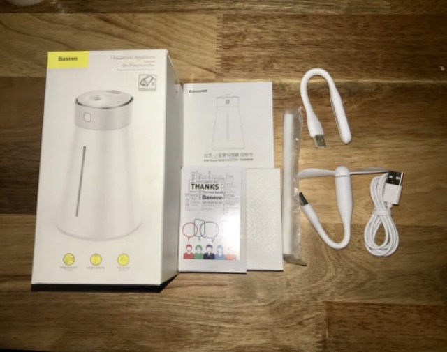Máy phun sương Baseus Tặng Quạt và Đèn USB
