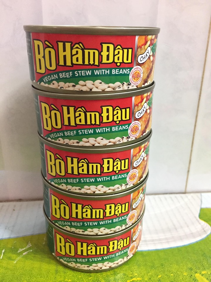 Bò Hầm Đậu Chay Âu Lạc (160g x 1 Lon)