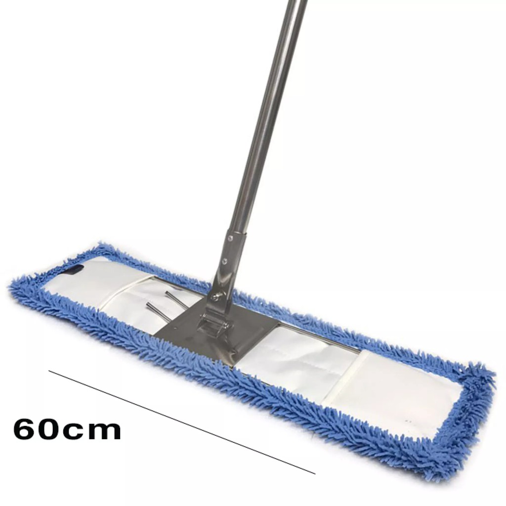 BÁO GIÁ Chổi 60cm | Shopee Lazada Sendo Tiki mới nhất 14 Cây chổi lau nhà công nghiệp inox bản RỘNG 60cm, siêu tiện dụng hàng looại 1 siêu bền, siêu sạch