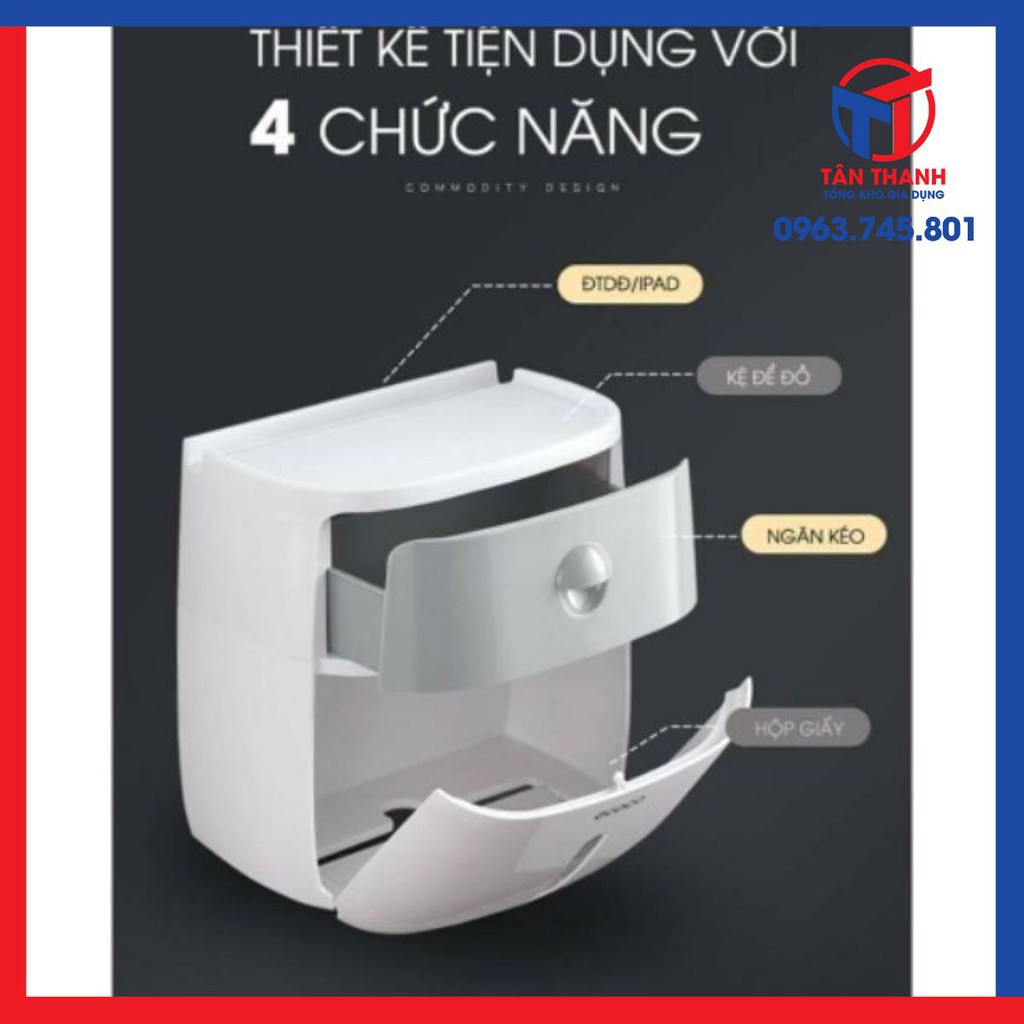 Hộp Đựng Giấy Vệ Sinh Ecoco .