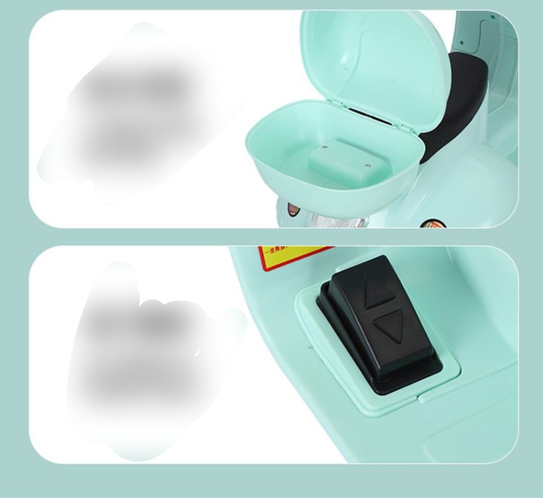 Xe máy điện đạp ga kiểu dáng Vespa cho bé