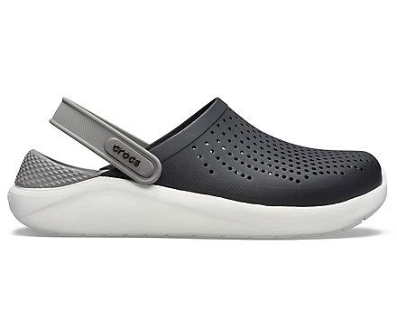 Sục Crocs-Literide siêu mềm êm-unisex (Đen/Trắng)