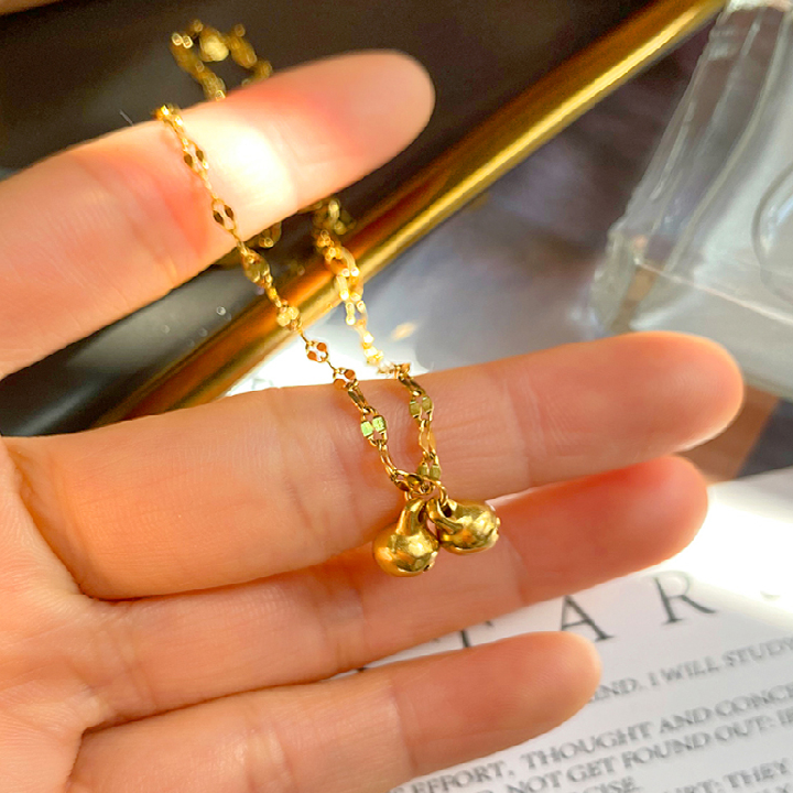 Lắc chân trẻ em inox Thấy Là Thích cách điệu chuông cá tính - An toàn cho trẻ - Cam kết 1 đổi 1 nếu đen và gỉ sét