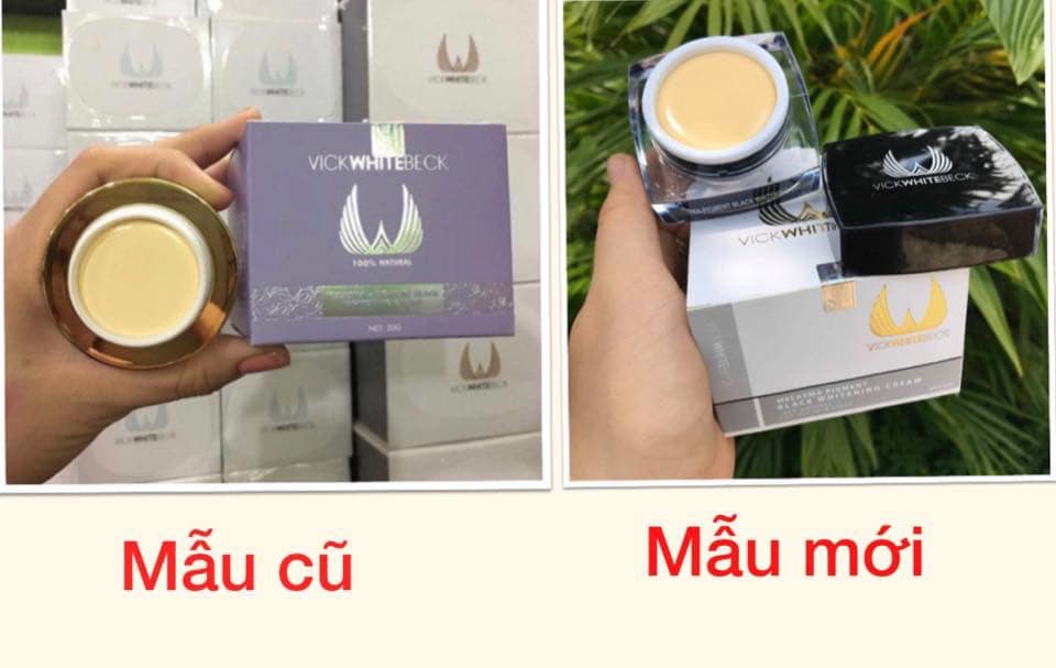 Kem Nám Trắng Da Vick White Beck