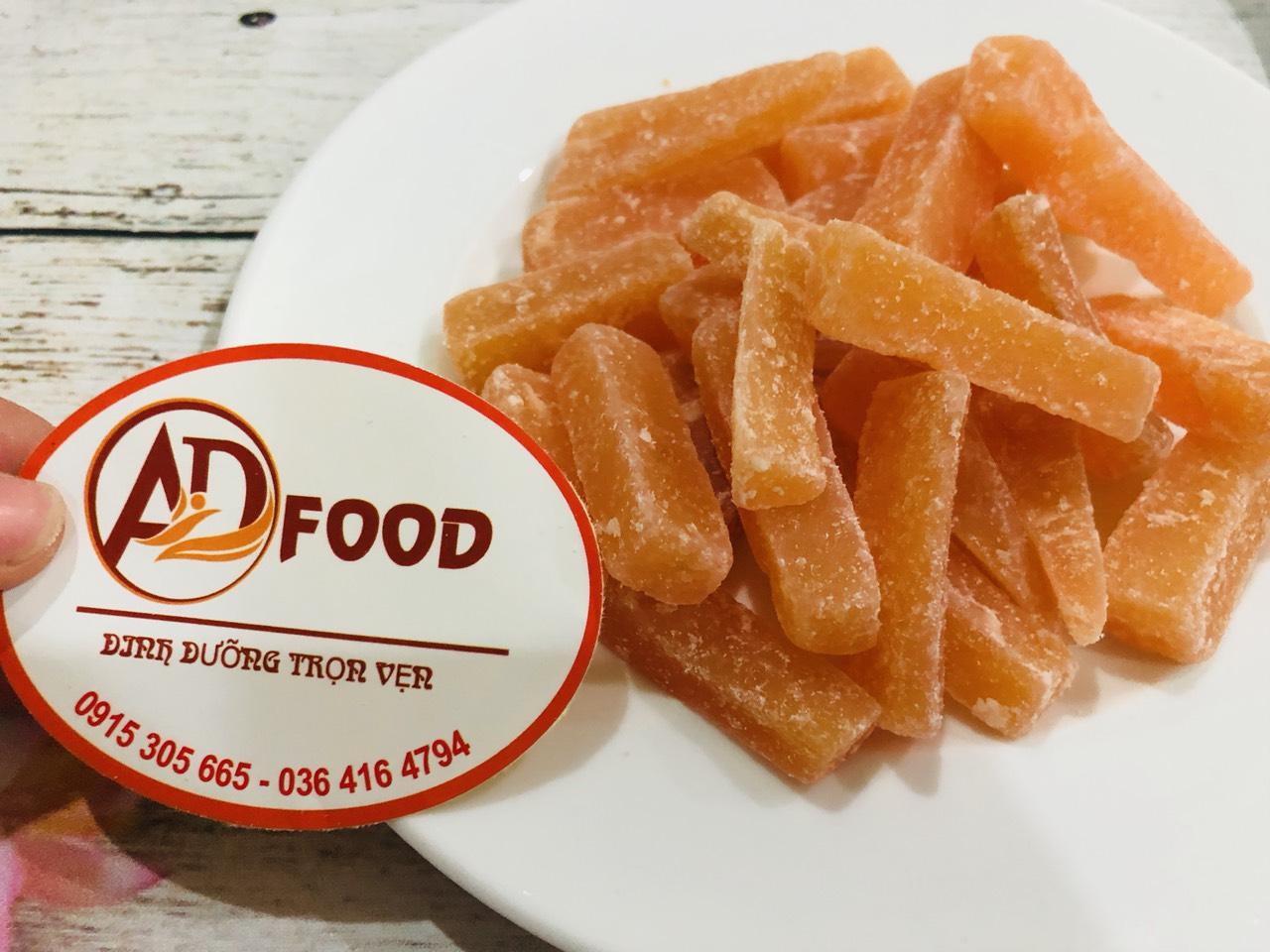 Gói 500g mứt củ lang đà lạt