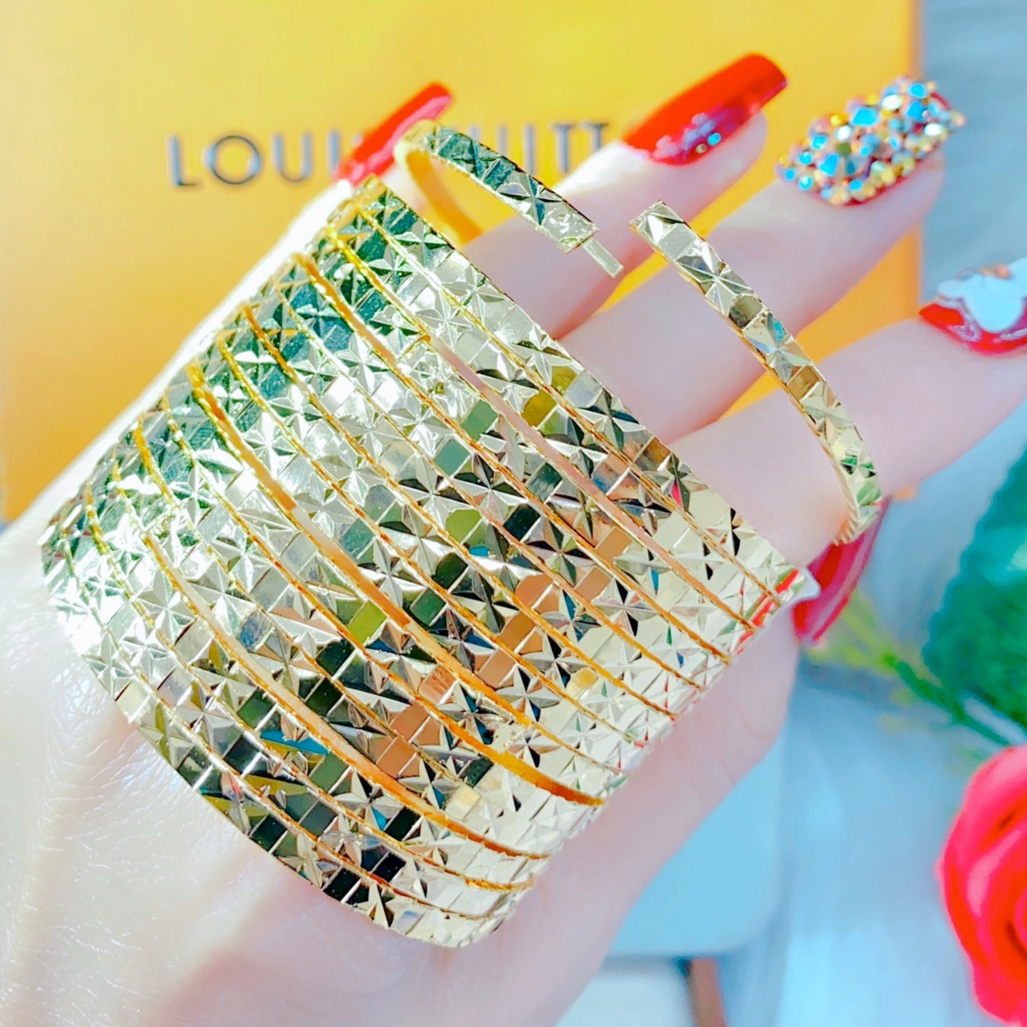 Vòng ximen 7 có khóa cao cấp - V841 JURI SHOP - Không đen không dị ứng - Có đủ size, đổi trả nếu không vừa - vòng ximen vàng 18k, vòng ximen đẹp, bộ vòng ximen