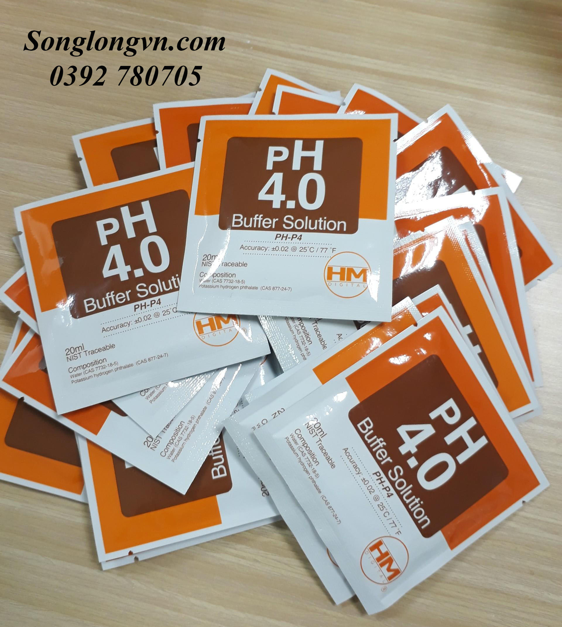[HCM]Dung dịch chuẩn pH4 HMD