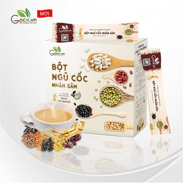[Chính Hãng] - Bột ngũ cốc dinh dưỡng Goce 180g (18 gói x10g)