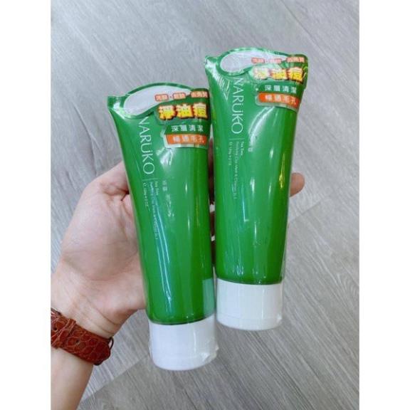 Sữa rửa mặt dạng bùn Naruko trà tràm Tea Tree Purifying Clay Mask and Cleanser in 1 120 gr
