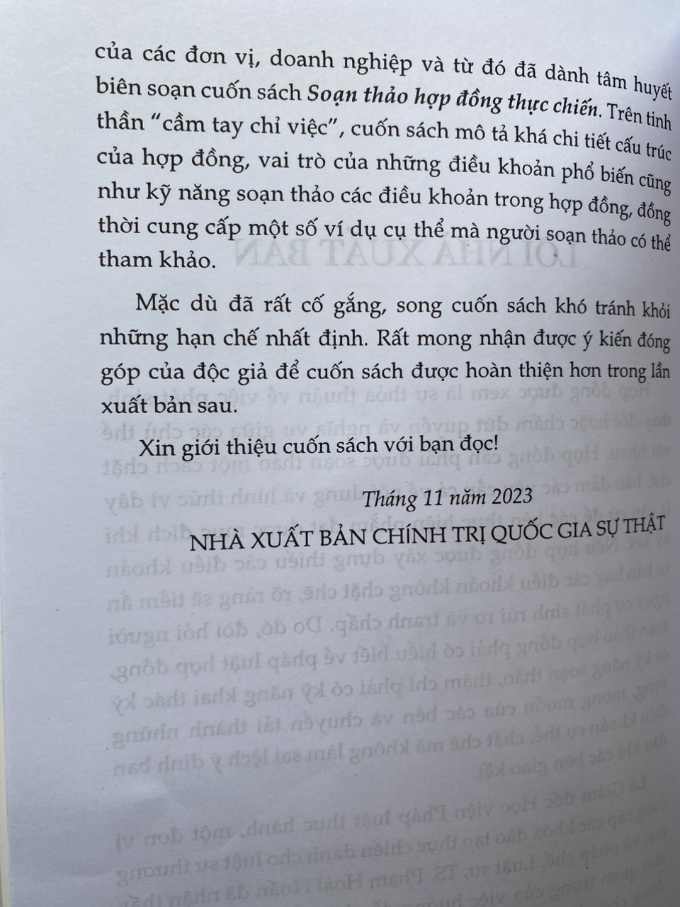 Soạn Thảo Hợp Đồng Thực Chiến