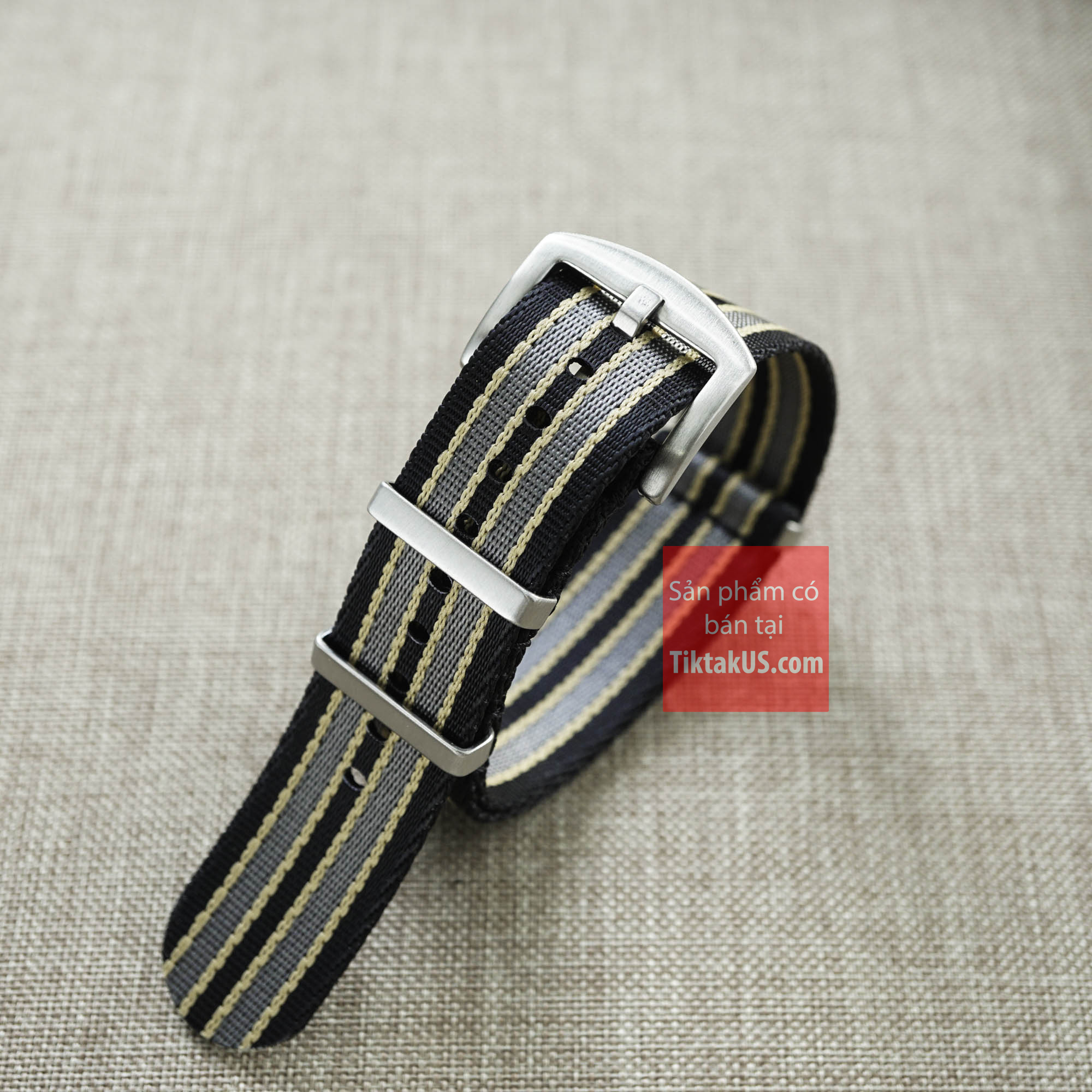 [HCM] NATO NYLON 007 tiktakus size 20mm - 22mm high-grade SKX007, SKX009, SKX013, sport 2019, DW, srpd, presage, submariner, Seamaster