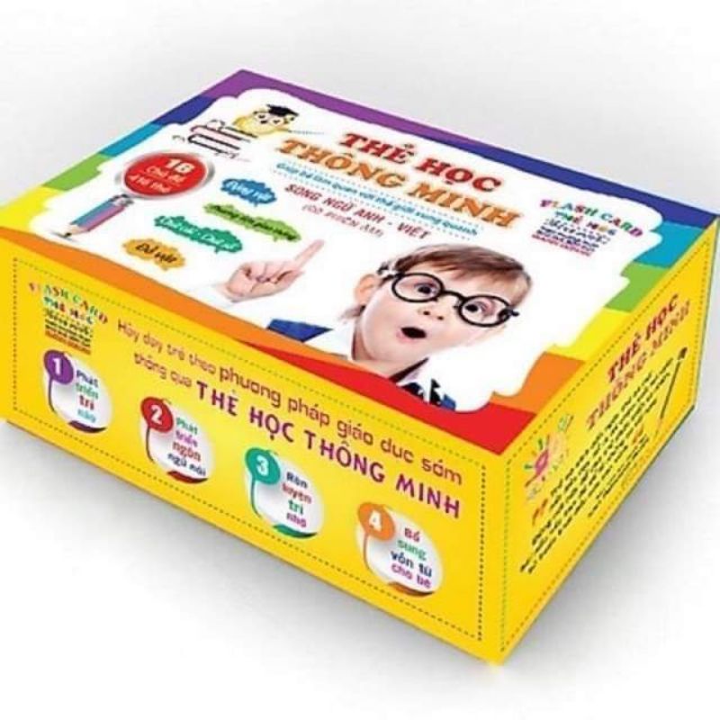 Bộ thẻ học thông minh 416 thẻ