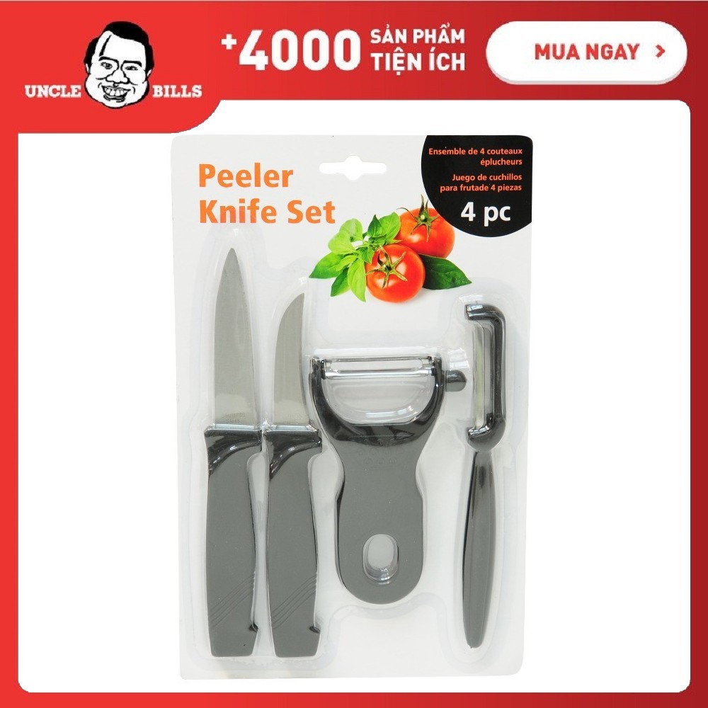 Bộ dao nhà bếp đa năng 4 cái KA0040