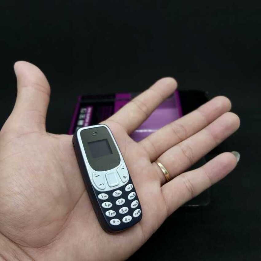 Điện Thoại Mini 3310 màu Xanh Đen – Điện Thoại Siêu Nhỏ 3310 nhỏ gọn 2 sim 2 sóng âm thanh cực to - Điện thoại pin trâu