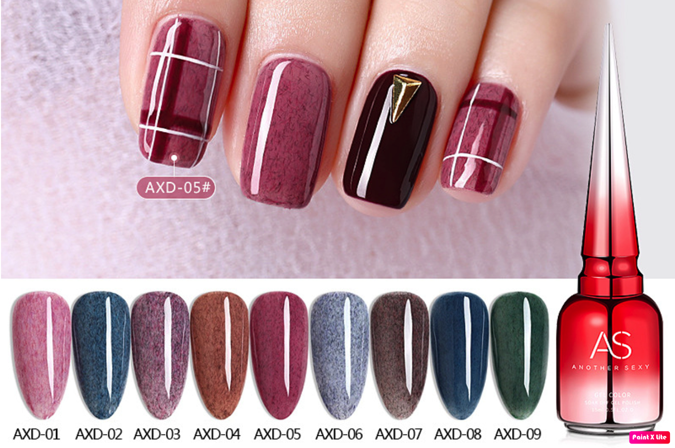 Sơn Gel AS Mã ASL 15ml ( Sơn Gel Hơ Máy )