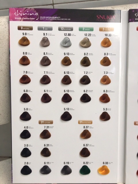 [Hcm] (Free Dye-Enhancing Oxygen) Snukia Red Brown Hair Dye 100ml
