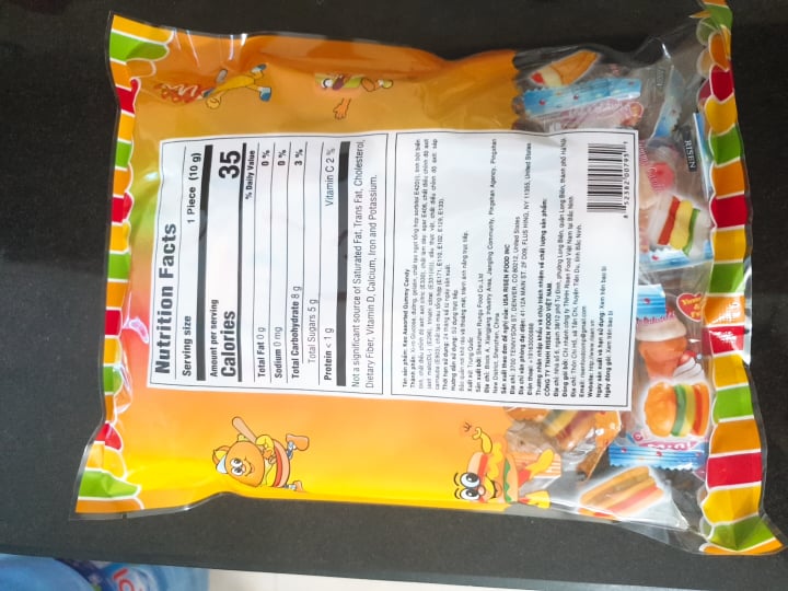[HCM]Kẹo dẻo hương trái cây risen 350g