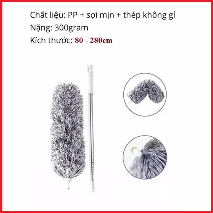 [HCM]CHỔI VỆ SINH NHÀ CỬA TRÊN CAO.