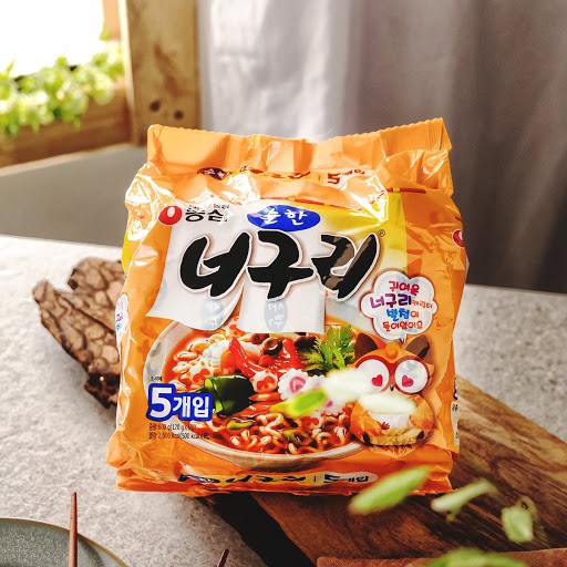 Mỳ neoguri không cay 120g*5 gói hàn quốc hàng nội địa