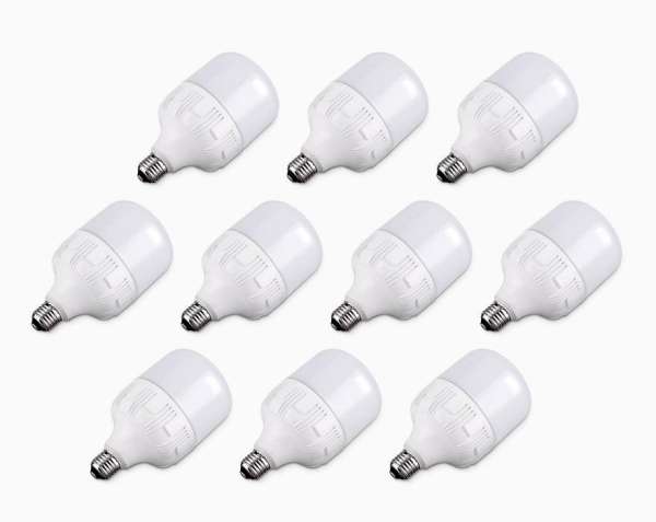 Bộ 10 đèn led bulb 50w ánh sáng trắng