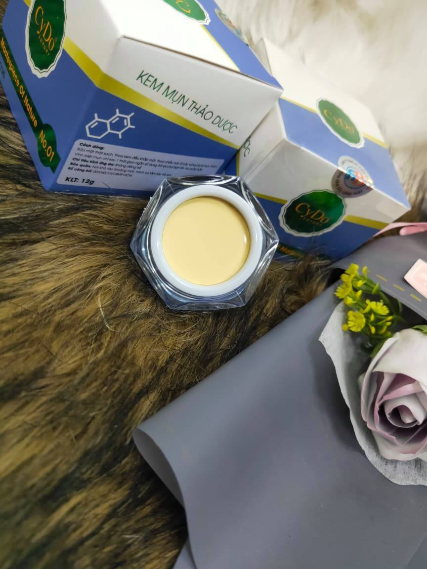 Kem mụn thảo dược cydo 12g