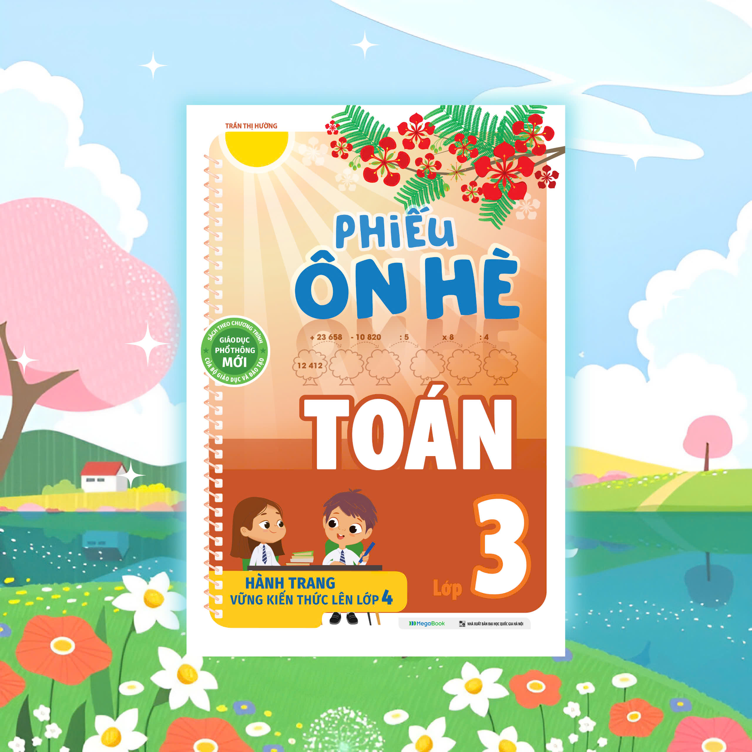 Sách Phiếu ôn hè Toán lớp 3