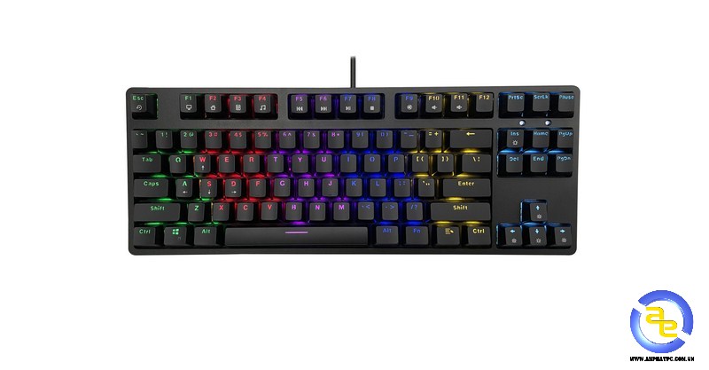 Bàn phím cơ E-DRA EK387L LED Rainbow - chính hãng