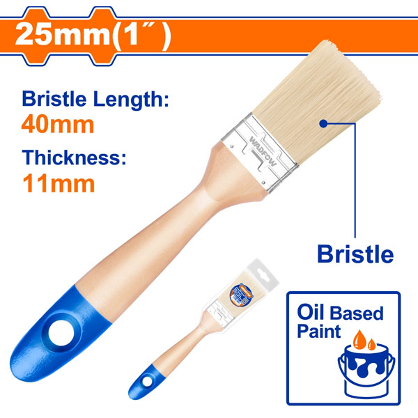 Cọ Sơn Cán Gỗ 4inch 102mm paint brush TOLSEN WADFOW 40126