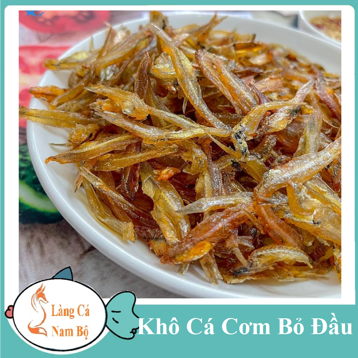 Khô cá cơm -làng cá nam bộ- khô cá cơm không to thơm ngon tuyệt vời