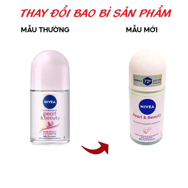 Lăn Khử Mùi Nivea Anti-Perspirant Roll On (Che tên sản phẩm khi giao hàng)