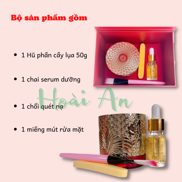 Bộ Cấy trắng lụa Hoàng Gia | Cấy trắng da mặt