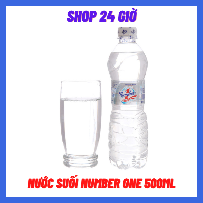 Nước Suối Number One 1 Lốc 6 Chai 500ml