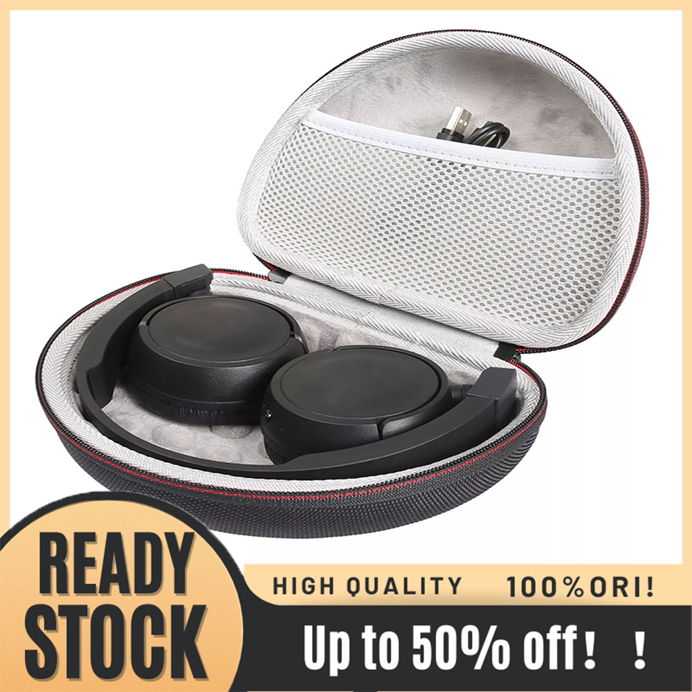 Large storage portable wireless headphone box carrying case storage bag for jbl t450bt/500bt
