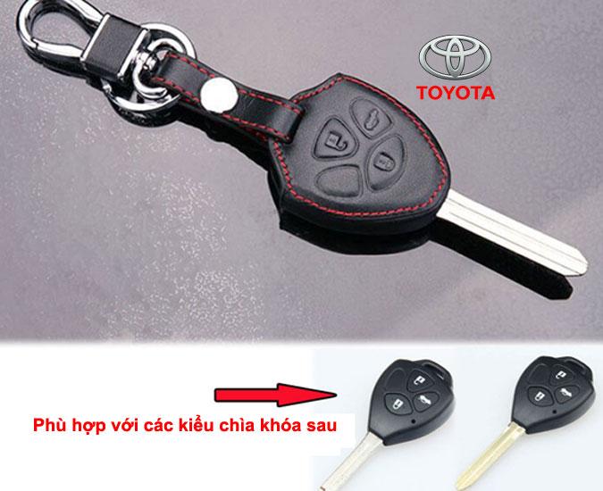 Bao da chìa khóa Toyota Innova