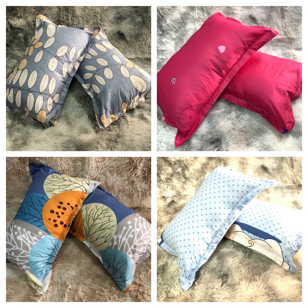 (FreeShip MAX) Bộ 2 Vỏ gối nằm,áo gối nằm cotton poly vải mềm mát,xả kho giá lỗ Mã hàng VG1801 Kovico Kho chăn ga gối, ga giường, drap giường hà nội
