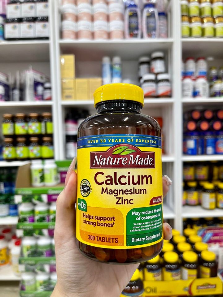 VitaminD Nature made calcium magnesium zinc D3